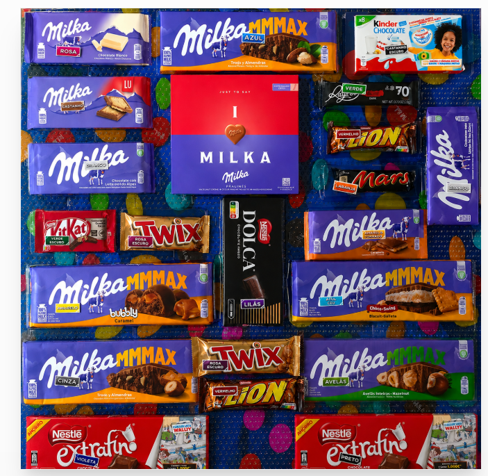 Cartaz de chocolates